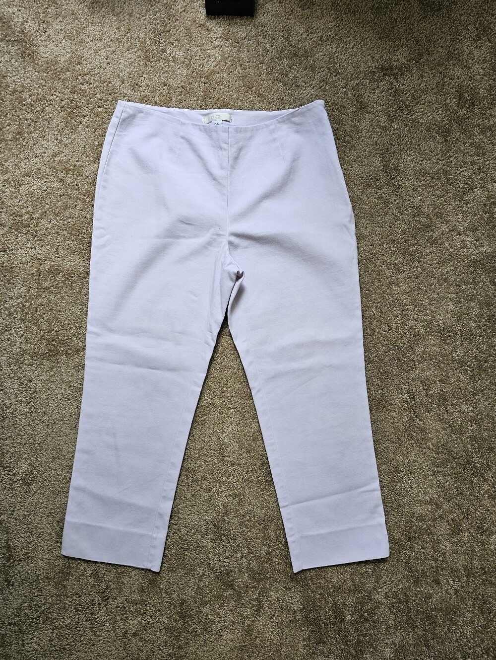 Chico's Light Lavender Stretch Chinos